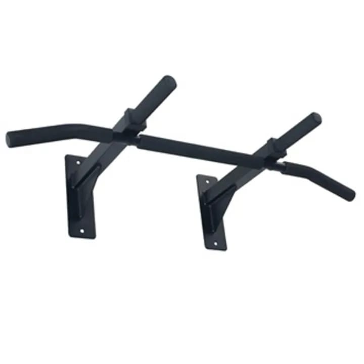 🏋️‍♂️ Heavy-Duty Wall Mounted Pull-Up Bar 💪 | 🔥 4 Grip Steel Design | 🏠 Home Workout