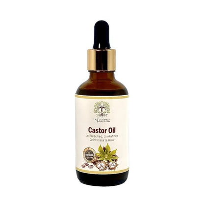 Organic Castor Oil – Cold Pressed, Unrefined | For Hair Growth, Brows & Skincare