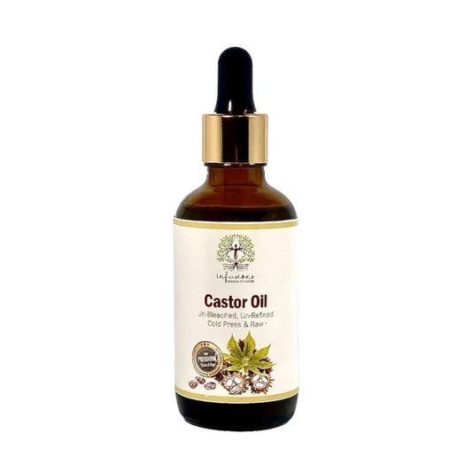 Organic Castor Oil – Cold Pressed, Unrefined | For Hair Growth, Brows & Skincare